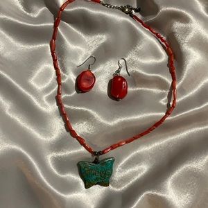 Necklace & Earrings